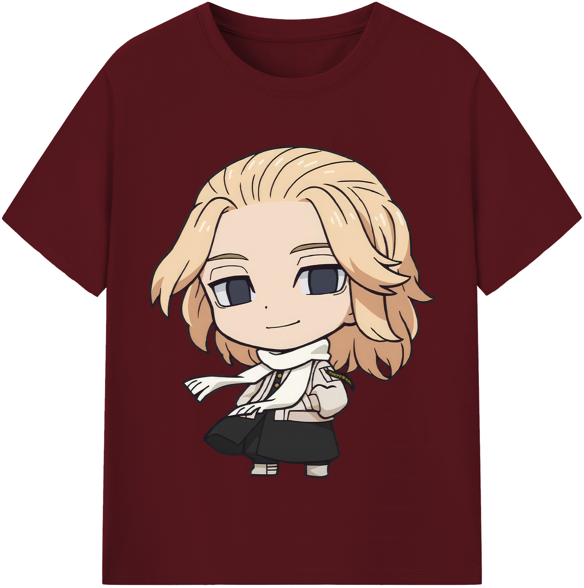 （画像用） 東京リベンジャーズ Tokyo Revengers 綿100％半袖Tシャツ（フロントプリント）